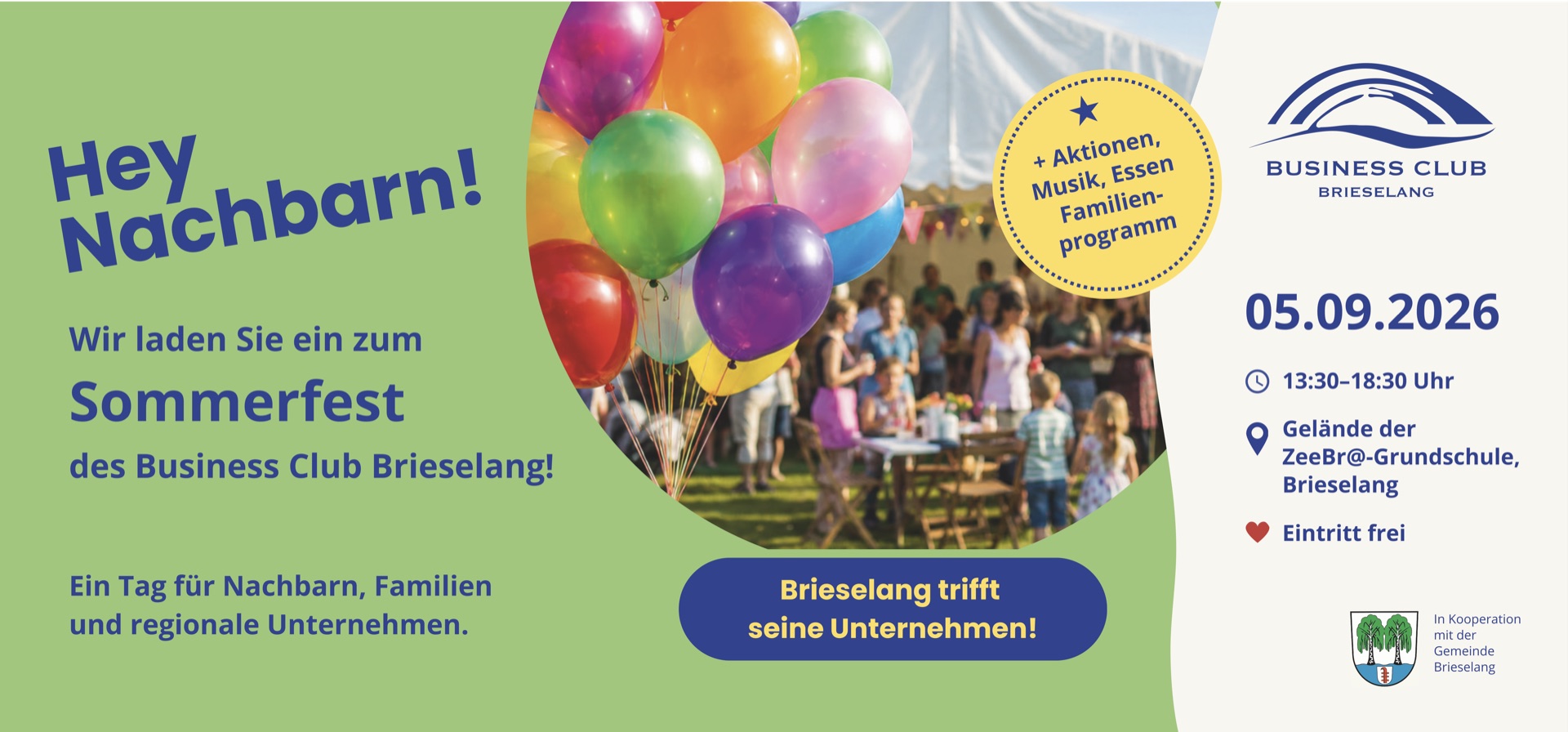 Sommerfest des Business Club Brieselang